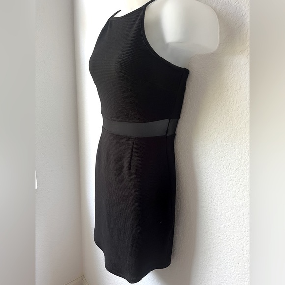 Pure Hype stretch sexy black dress size M - Picture 4 of 8